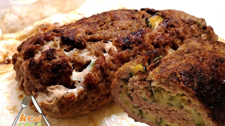 Polpettone di manzo e zucchine