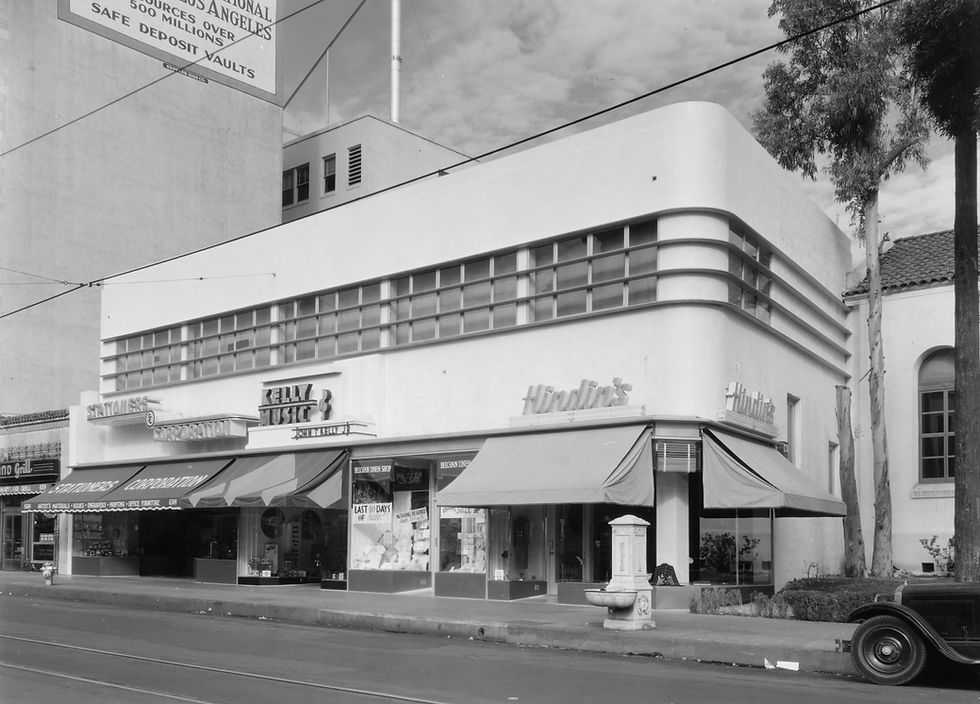 Streamline Moderne architecture