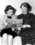 Maud Baum and Judy Garland