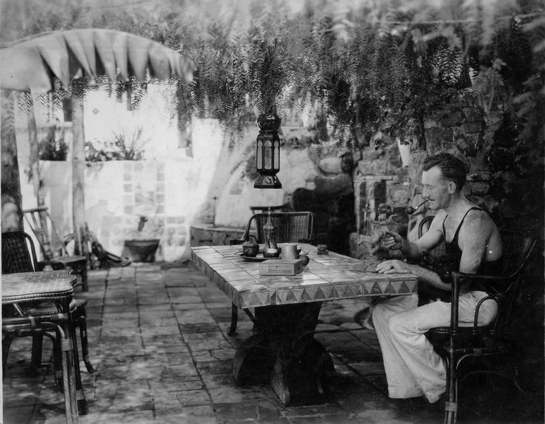 Jack McDermott house patio