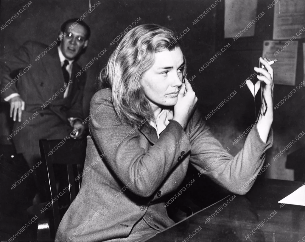 Frances Farmer in court