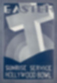 1933 Easter service program