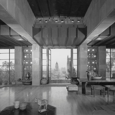 View of Hollywood from the Freeman House