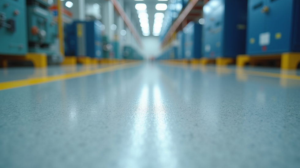 Top Chemical Plant Flooring Options for Industrial Use