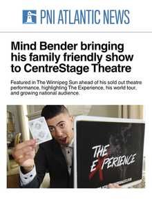 Featuring The Experience as it continued its cross-Canada tour with performances designed to entertain audiences of all ages. PNI Atlantic News.
