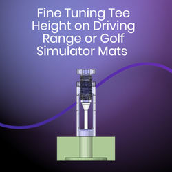 Customizing on driving range or simulator
