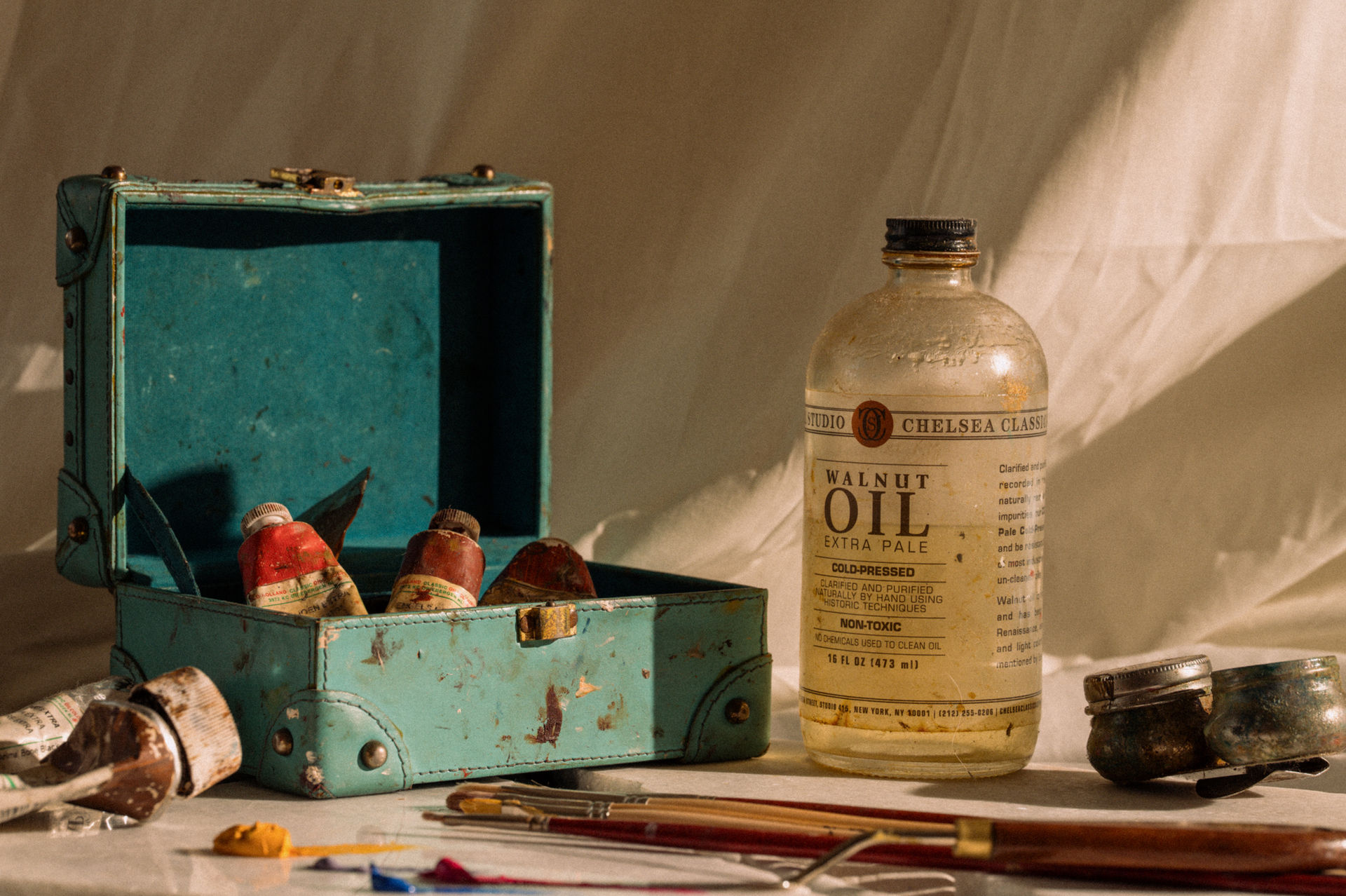 Sparsh Gupta finds in the studio.