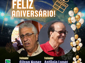 Antônio Lopes e Gilson Nunes, FELIZ ANIVERSÁRIO!