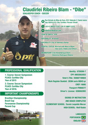 Treinador de Goleiros - Dibe Blam - ABTG Brazil