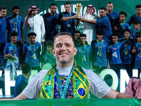 Carlos Magno, conquista o título da Liga Profissional Saudita - Sub 15!