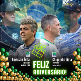 Chiquinho Lima e Emerson Ávila, FELIZ ANIVERSÁRIO!