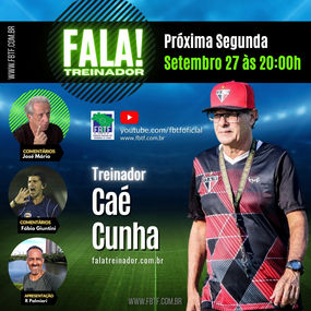 Caé Cunha no FALA TREINADOR