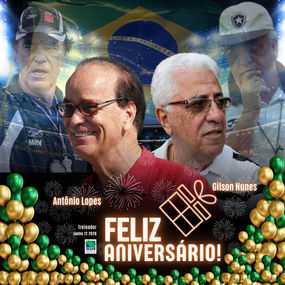 Antônio Lopes e Gilson Nunes, FELIZ ANIVERSÁRIO!!!
