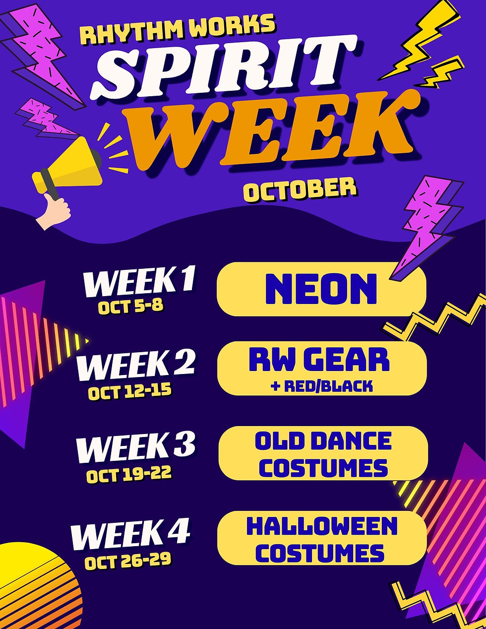 October: NEW STUDIO MONTH!