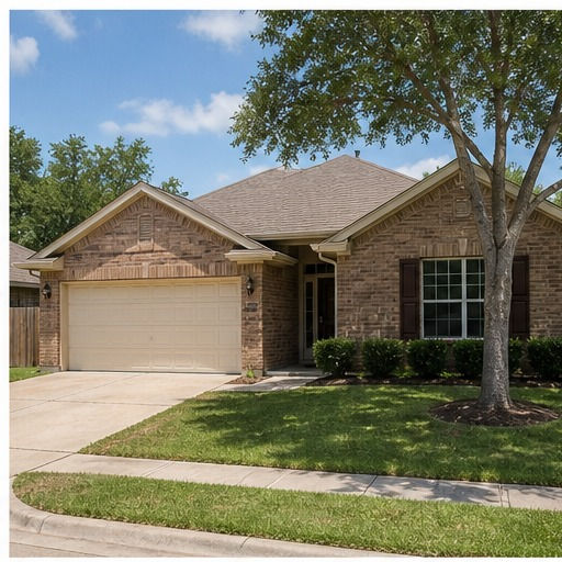 Modest suburban home exterior in spring for Sell My House Fast Spring: 2026 Guide