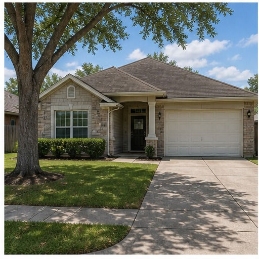 Modest suburban home exterior in houston for Benefits Of Using Cash Home Buyers Houston: 2026 Guide
