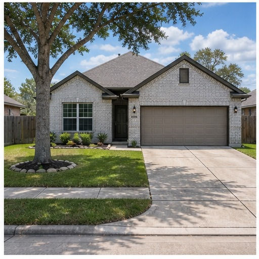 Modest suburban home exterior in houston for Why Sell to Houston Home Buyers In 2026