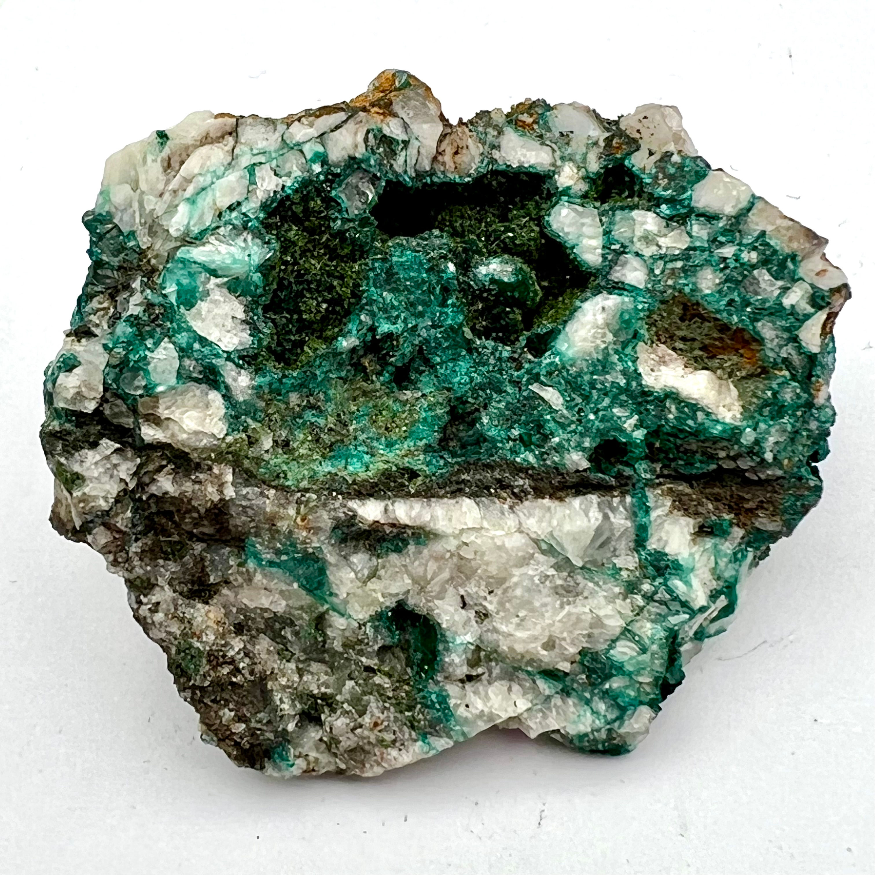 Pseudomalaquite e Libethenite