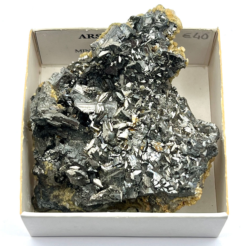 Miniatura: Arsenopirite, Siderite