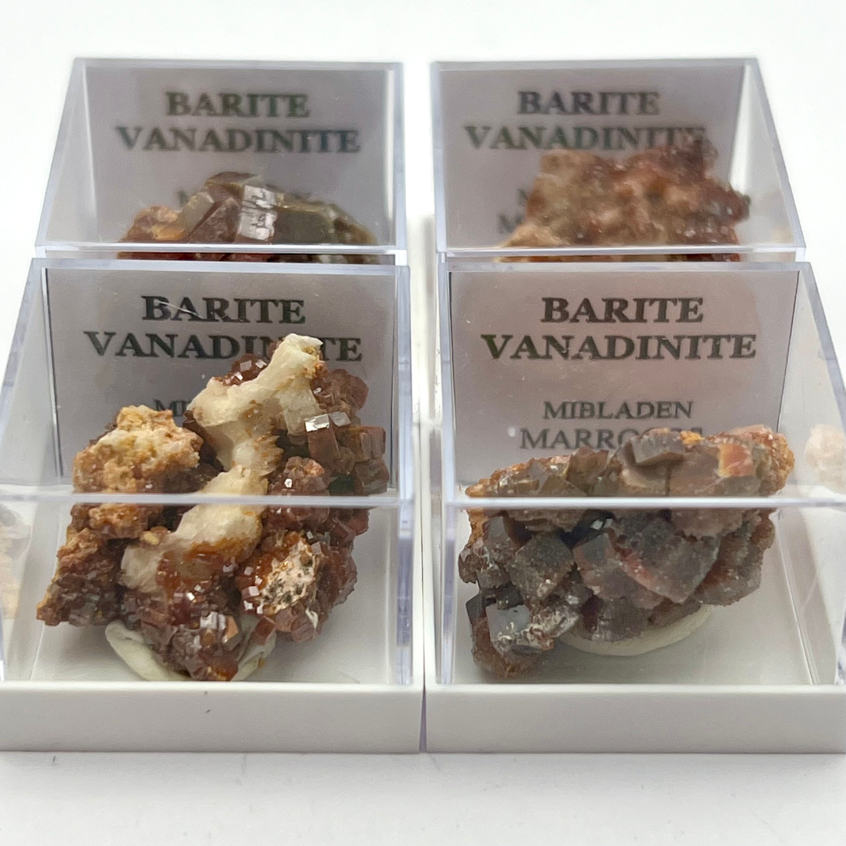 Barite, Vanadinite