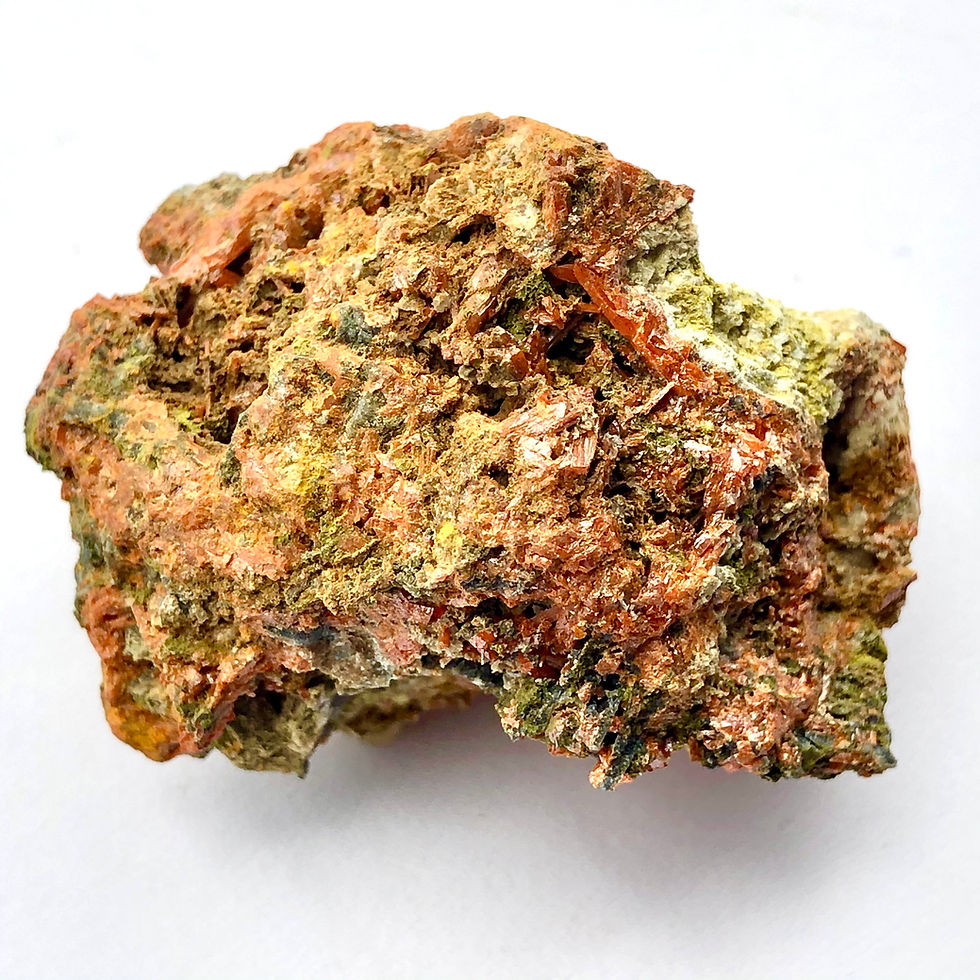 Crocoite e Vauquelinite