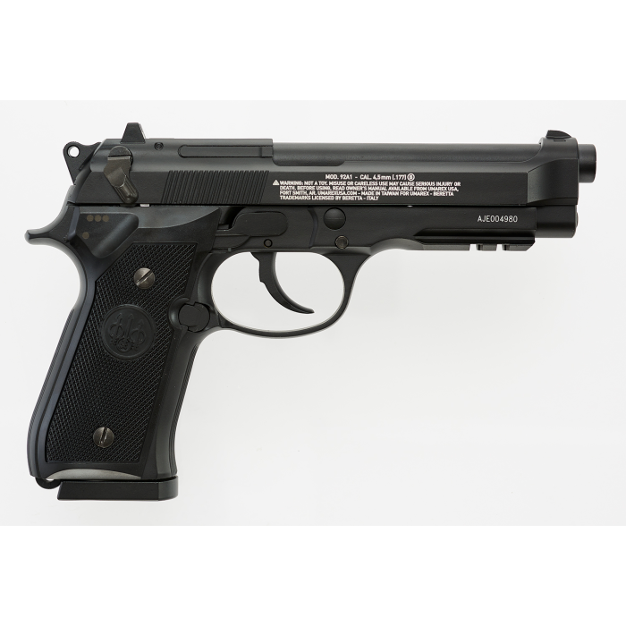 Thumbnail: BERETTA M92 A1 FULL AUTO BB GUN .177 BLOWBACK