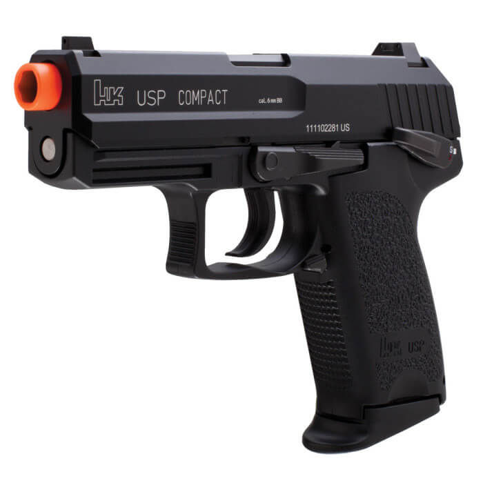 Thumbnail: HK USP COMPACT GBB AIRSOFT PISTOL - BLACK