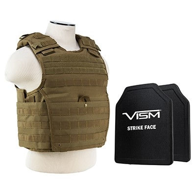 Thumbnail: VISM® by NcSTAR® EXPERT PLATE CARRIER VEST (2XL+) WITH 10"X12' LEVEL III+