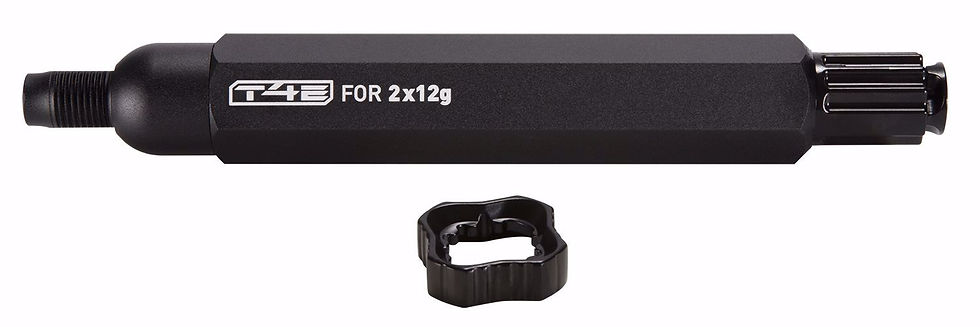 Thumbnail: Pre-Order Only ! T4E - CO2 Quick Piercing Adapter for 2x12g (for HDX .68 cal)