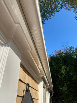 Exterior trim crown molding rebuild