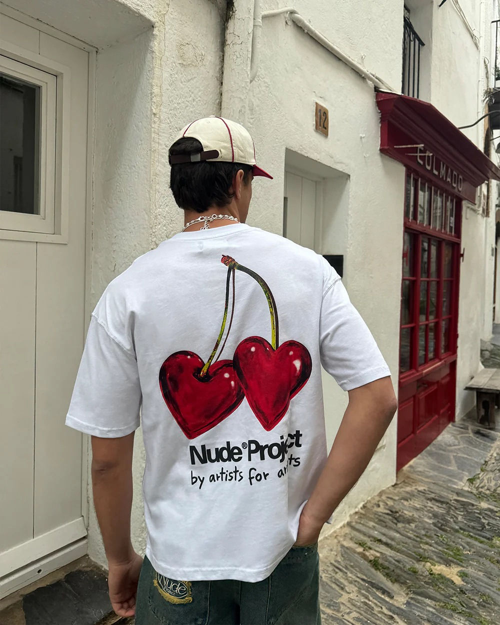 NUDE PROJECT - Remera juicy blanca