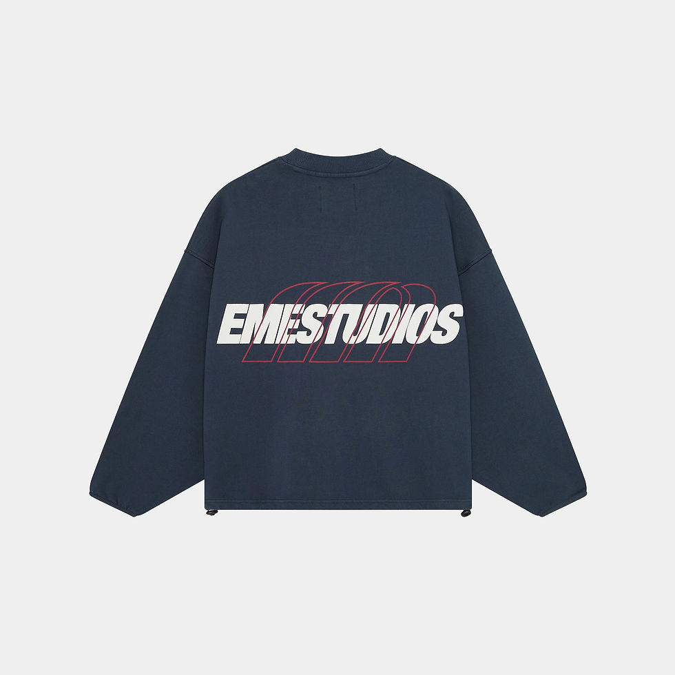EME STUDIOS  - Buzo revo azul