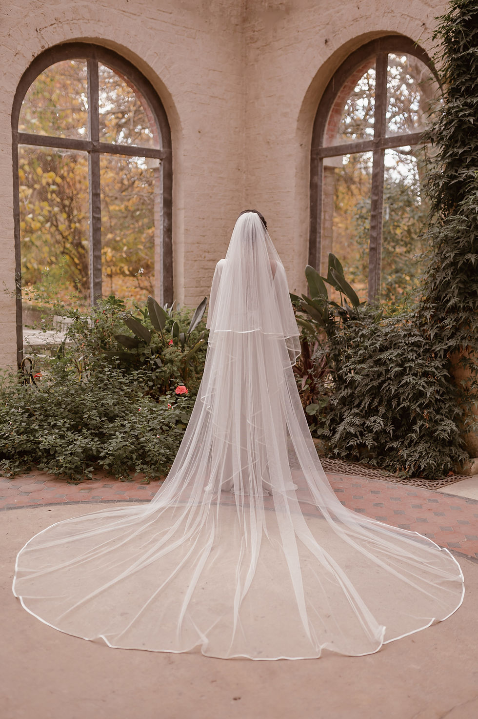 Thumbnail: NATASHA | SATIN EDGE VEIL
