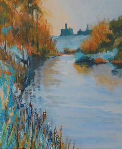 Warkworths blue & gold vista