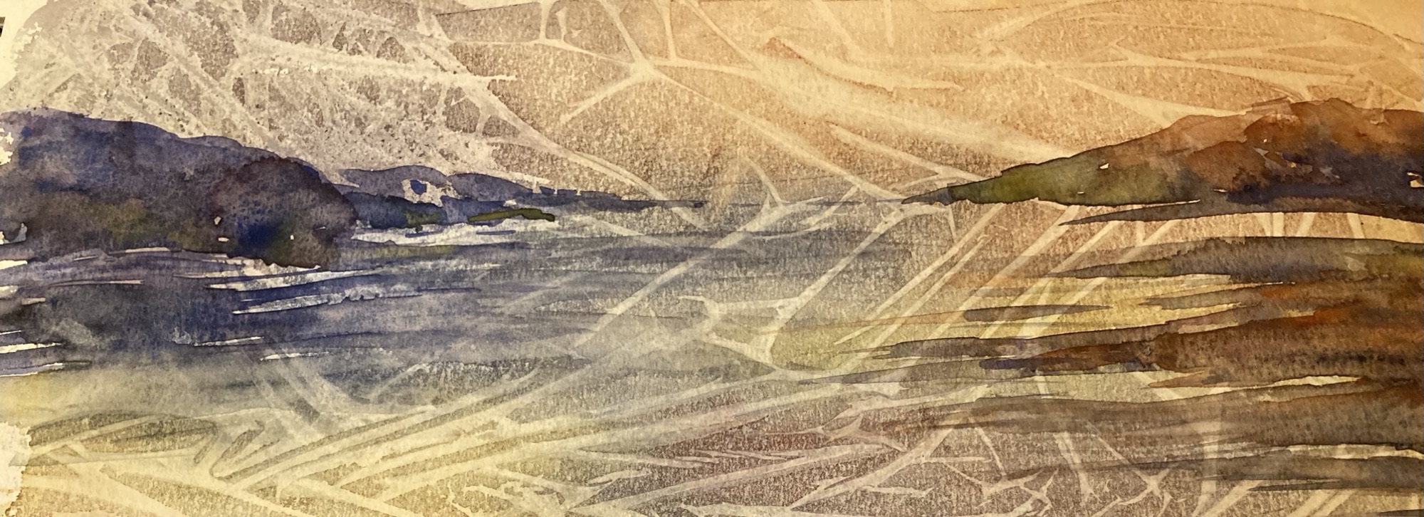 Ripples on the water