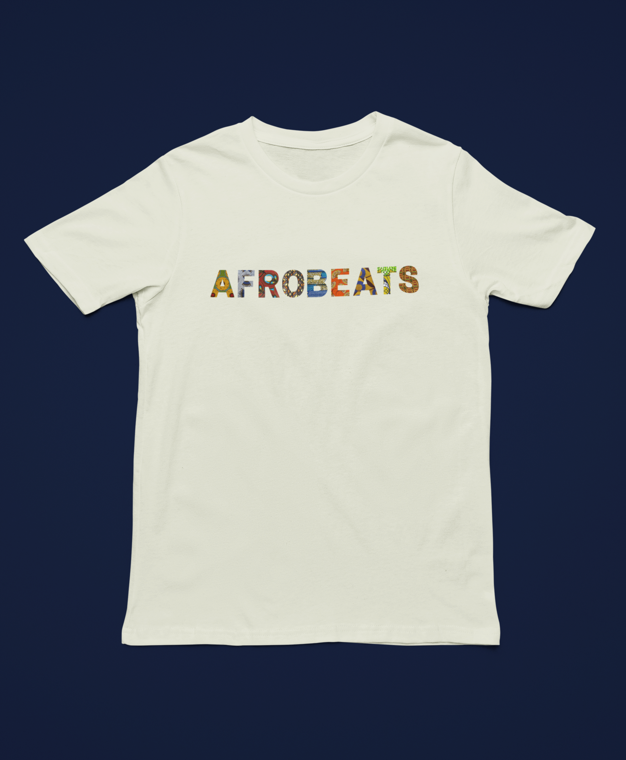 afrobeats shirt | cassava cream