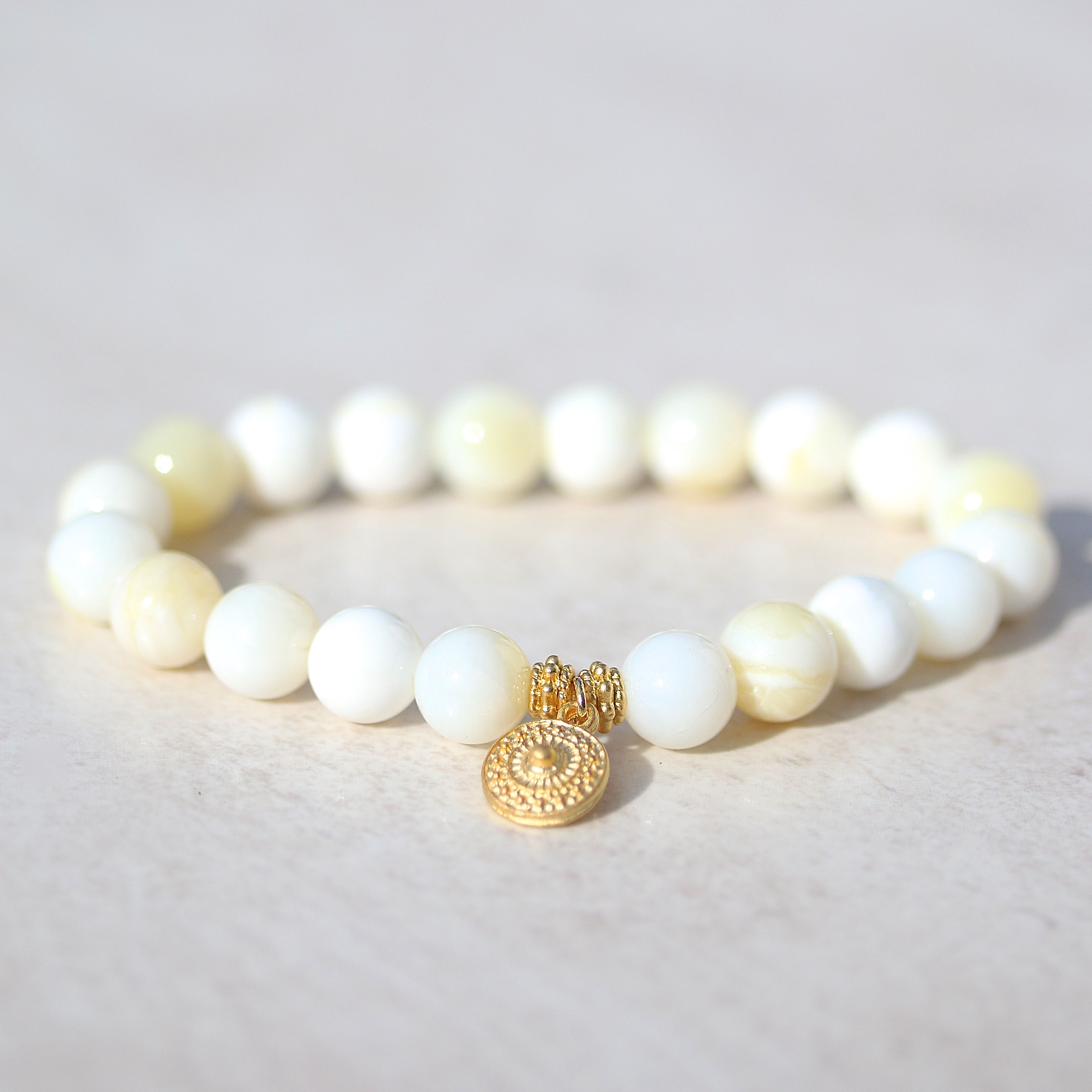 St. Tropez bracelet with Mother of Pearl
