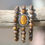 Thumbnail: Fire Lace Opal and Tiger Eye gemstone bracelet
