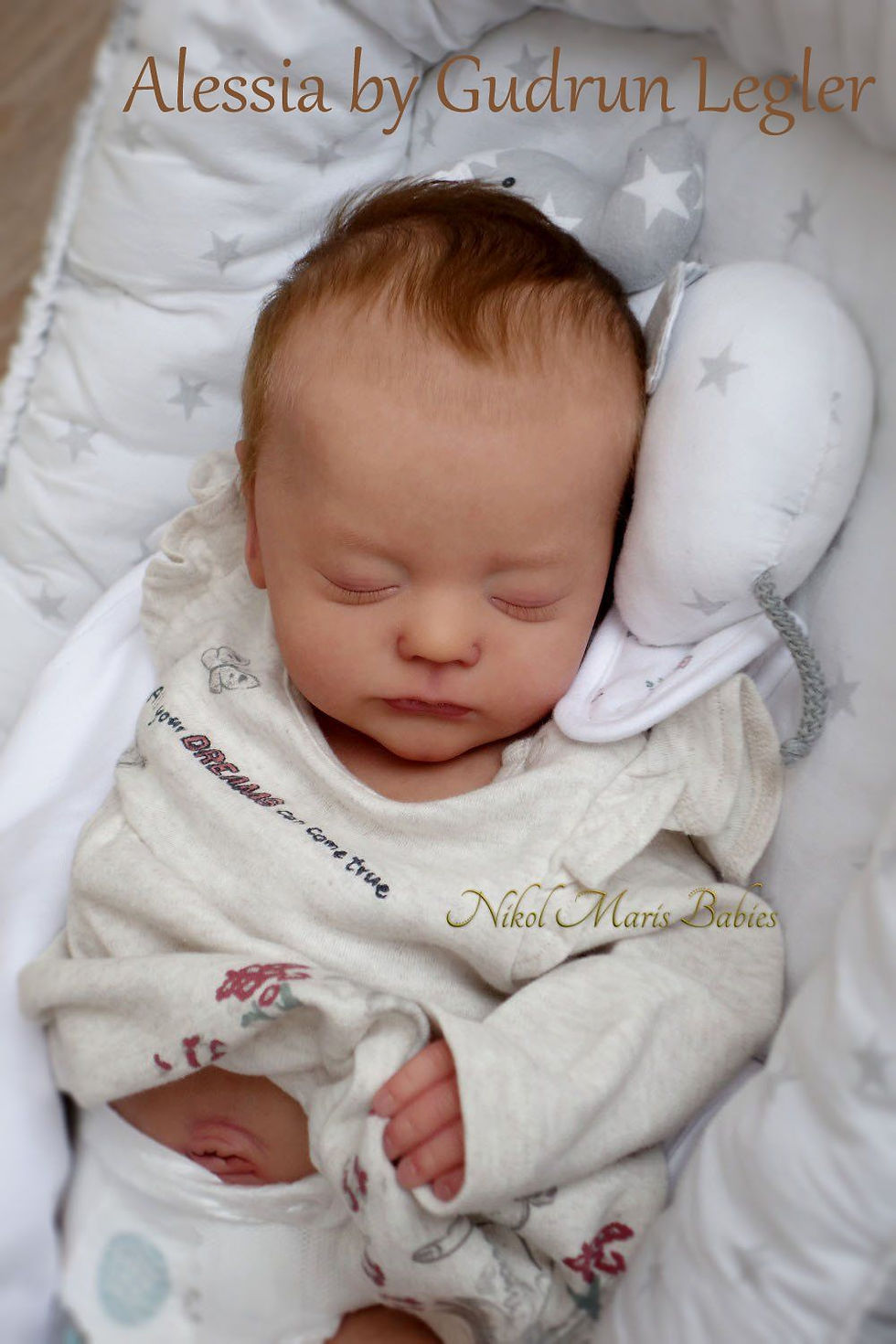 Thumbnail: Alessia Doll Kit By Gudrun Legler-19-20"