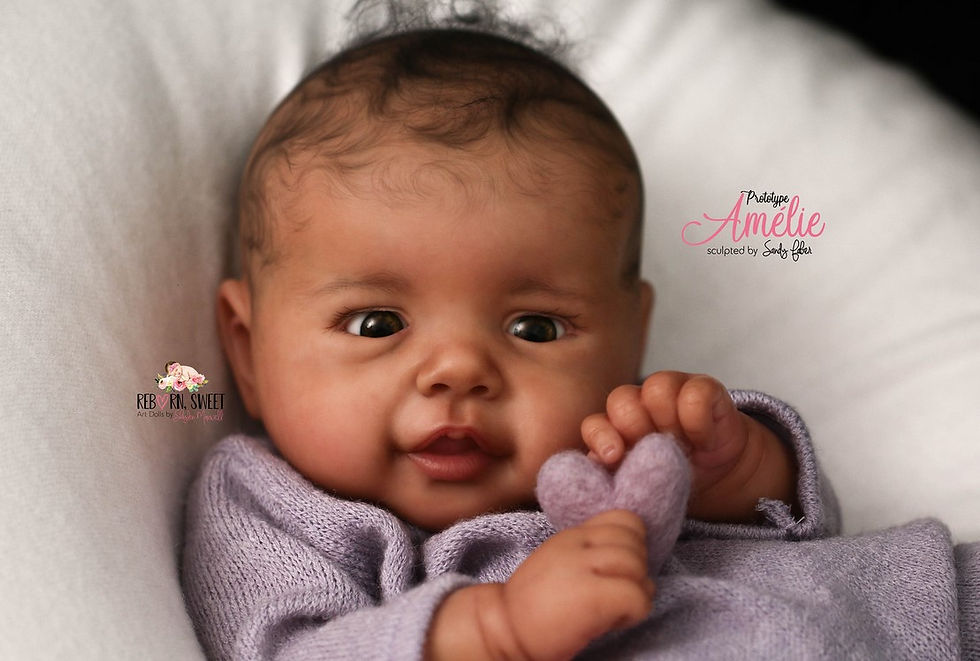 Thumbnail: Amelie Doll Kit By Sandy Faber - 20"