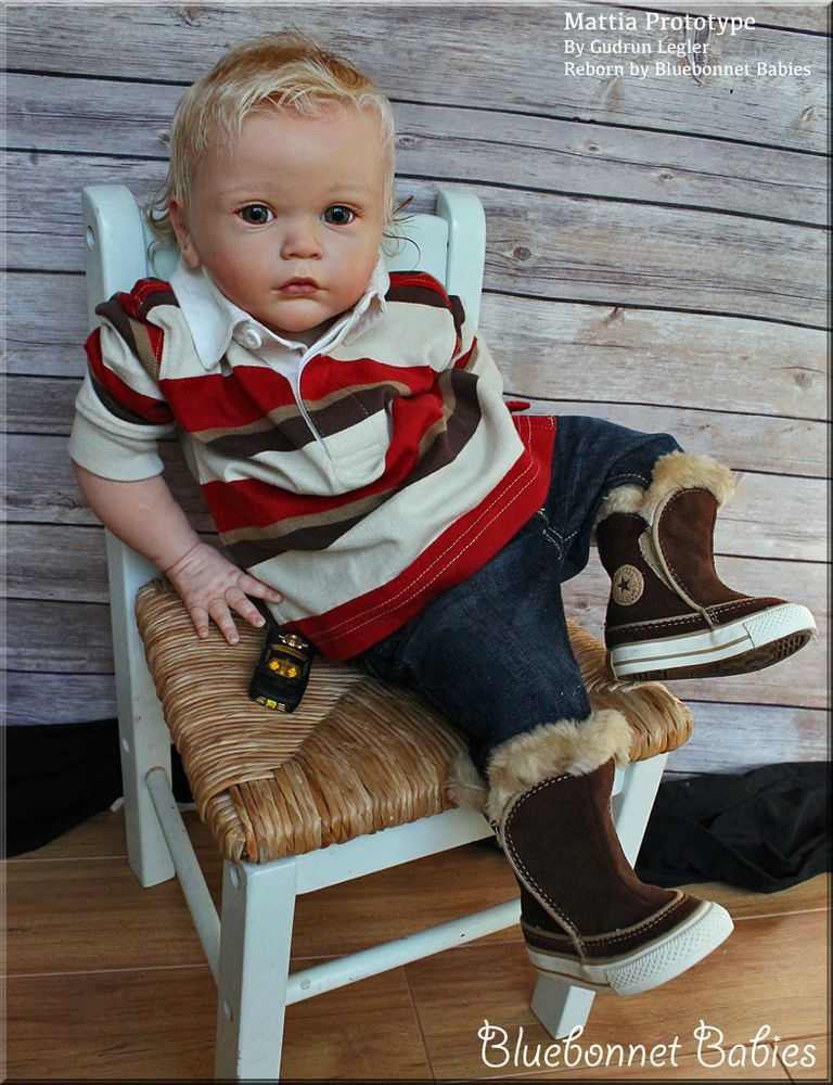 Thumbnail: Tayra Doll Kit By Gudrun Legler -24"-LE999