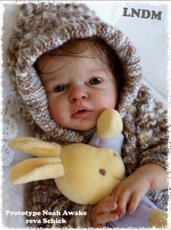Thumbnail: Noah Awake Doll Kit By Reva Schick_20"