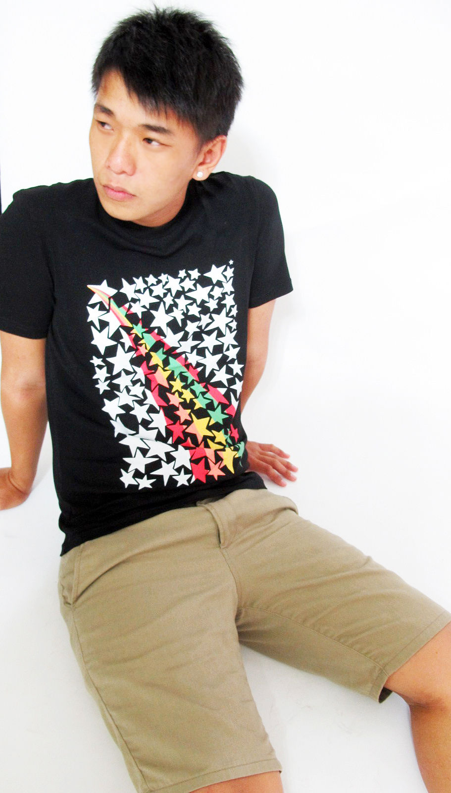 Thumbnail: Dashing Stars Tee (Black)