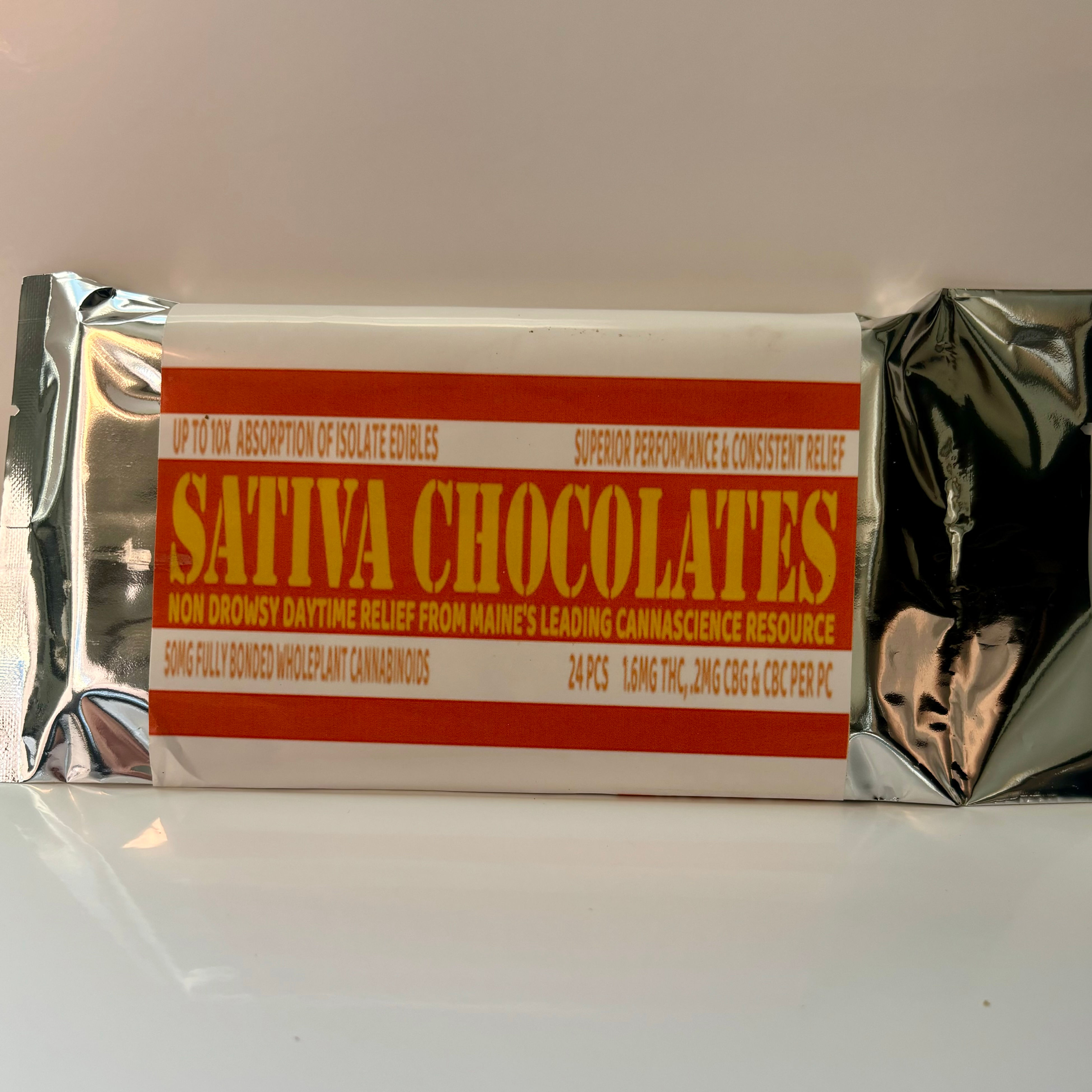 Sativa Chocolate Bars