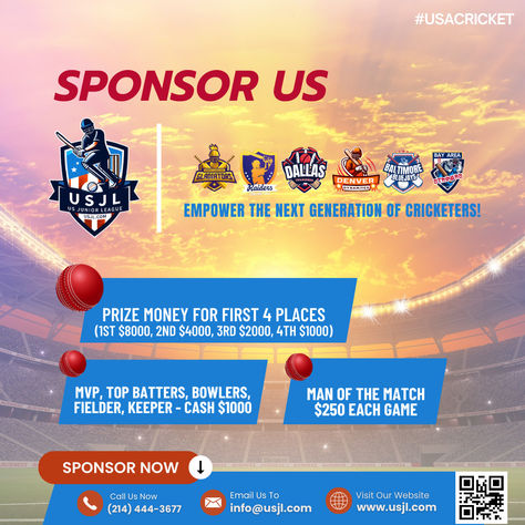 USJL - Sponsor Us