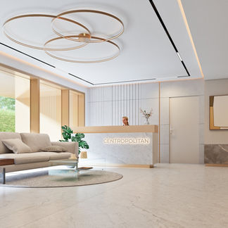 Randări amenajare Lobby – Cordia Vitan, București | DesigNerd