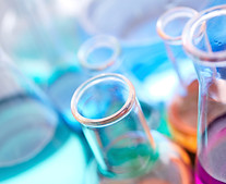 Colorful Lab Glassware