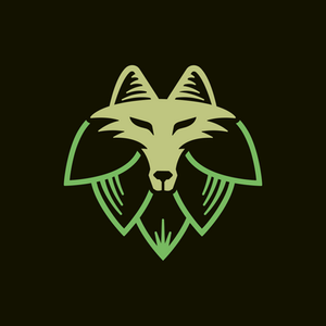 HopFox Logo Icon Isolated