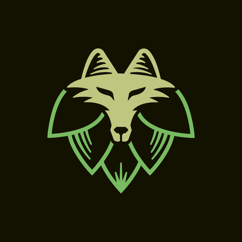 HopFox Logo Icon Isolated