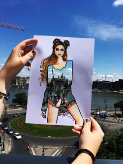 at Budapest Chain bridge